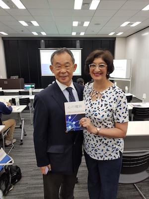 Dr Atsuo Yanagisawa MD PhD and Vanita Dahia