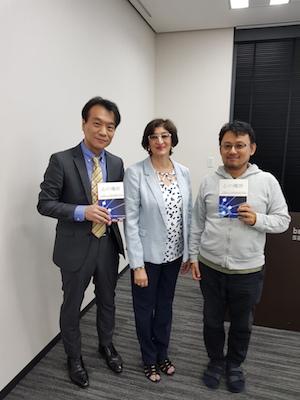 Dr Yasuhito Mikawa MD, Vanita Dahia and Guest