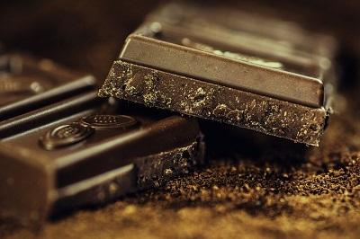 The happiness in dark Chocolate