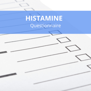 Histamine Questionnaire Image