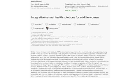 Integrative natural health solutions for midlife women image