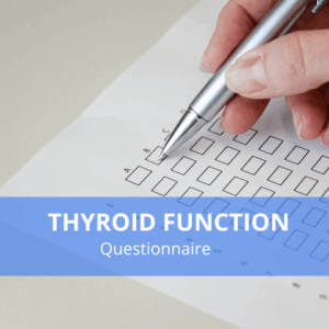 Thyroid Function Questionnaire Image